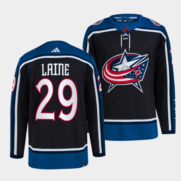Columbus Blue Jackets Patrik Laine Reverse Navy Jersey Columbus Blue Jackets Patrik Laine Reverse Navy Jersey
