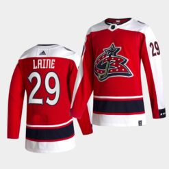 Columbus Blue Jackets Patrik Laine Reverse Red Special Edition Jersey