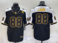 Dallas Cowboys CeeDee Lamb Thanksgiving Black Gold Limited Jersey