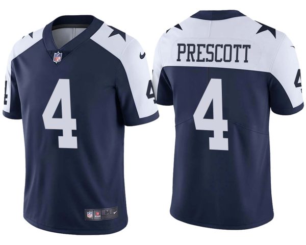Dallas Cowboys Dak Prescott Navy Alternate Limited Jersey Dallas Cowboys Dak Prescott Navy Alternate Limited Jersey