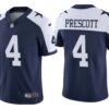 Dallas Cowboys Dak Prescott Navy Limited Jersey