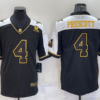 Dallas Cowboys Ezekiel Elliott Black Golden Limited Jersey