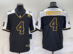 Dallas Cowboys Dak Prescott Thanksgiving Black Gold Limited Jersey
