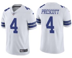 Dallas Cowboys Dak Prescott White Limited Jersey