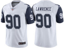 Dallas Cowboys Demarcus Lawrence White Color Rush Limited Jersey