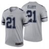 Dallas Cowboys Ezekiel Elliott Thanksgiving White Limited Jersey