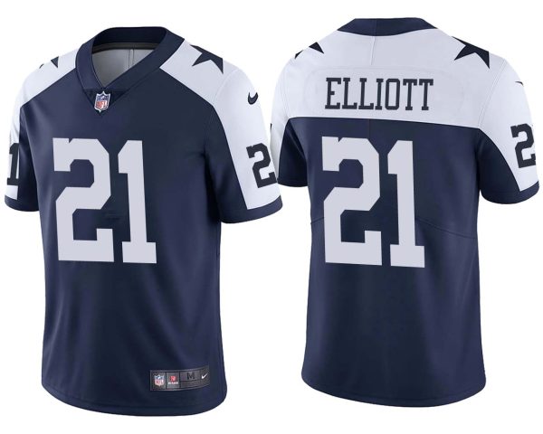 Dallas Cowboys Ezekiel Elliott Navy Alternate Limited Jersey Dallas Cowboys Ezekiel Elliott Navy Alternate Limited Jersey