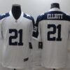 Dallas Cowboys Ezekiel Elliott White Color Rush Limited Jersey