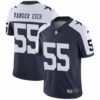Dallas Cowboys Leighton Vander Esch White Color Rush Limited Jersey