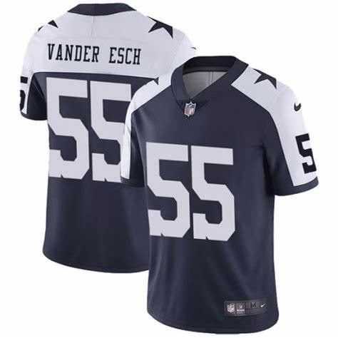 Dallas Cowboys Leighton Vander Esch Navy Alternate Limited Jersey Dallas Cowboys Leighton Vander Esch Navy Alternate Limited Jersey