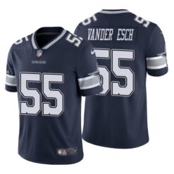 Dallas Cowboys Leighton Vander Esch Navy Limited Jersey