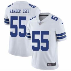 Dallas Cowboys Leighton Vander Esch White Limited Jersey