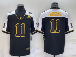 Dallas Cowboys Micah Parsons Thanksgiving Black Gold Limited Jersey