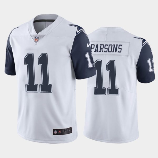 Dallas Cowboys Micah Parsons White Color Rush Limited Jersey Dallas Cowboys Micah Parsons White Color Rush Limited Jersey
