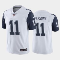 Dallas Cowboys Micah Parsons White Color Rush Limited Jersey