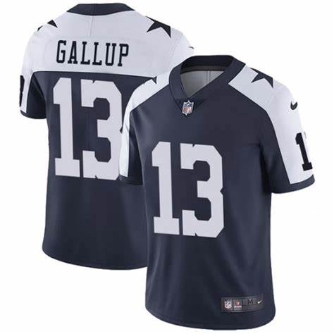 Dallas Cowboys Michael Gallup Navy Alternate Limited Jersey Dallas Cowboys Michael Gallup Navy Alternate Limited Jersey