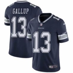 Dallas Cowboys Michael Gallup Navy Limited Jersey