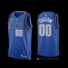 Dallas Mavericks Custom 2022-23 Statement Edition Jersey Navy