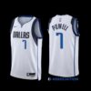 Dallas Mavericks Dirk Nowitzki White Association Jersey
