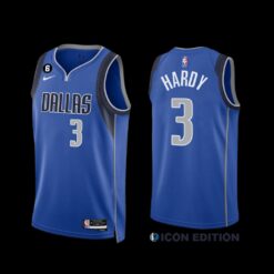 Dallas Mavericks Jaden Hardy 2022-23 Icon Edition Jersey Royal