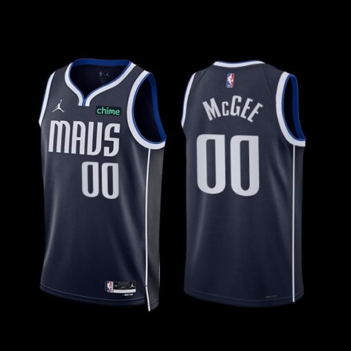 Dallas Mavericks JaVale McGee 2022-23 Statement Edition Jersey Navy