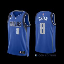 Dallas Mavericks Josh Green 2022-23 Icon Edition Jersey Royal