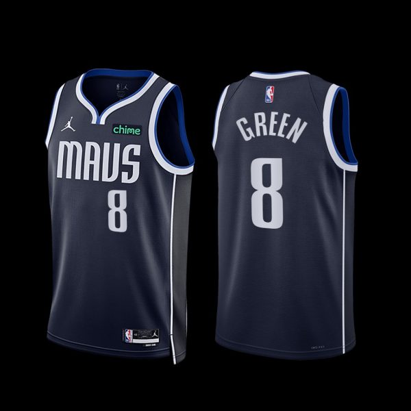 Dallas Mavericks Josh Green 2022-23 Statement Edition Jersey Navy Dallas Mavericks Josh Green 2022-23 Statement Edition Jersey Navy