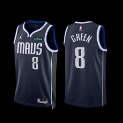 Dallas Mavericks Josh Green 2022-23 Statement Edition Jersey Navy