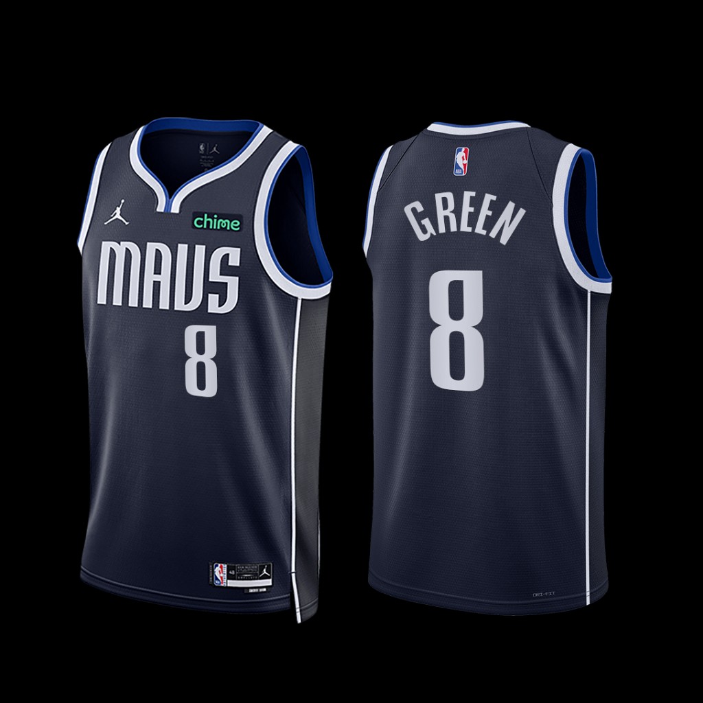 Dallas Mavericks Josh Green 2022-23 Statement Edition Jersey Navy Dallas Mavericks Josh Green 2022-23 Statement Edition Jersey Navy