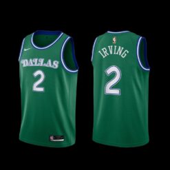 Dallas Mavericks Kyrie Irving 2022-23 Classic Edition Jersey Green