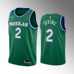 Dallas Mavericks Kyrie Irving Green Classic Edition Jersey