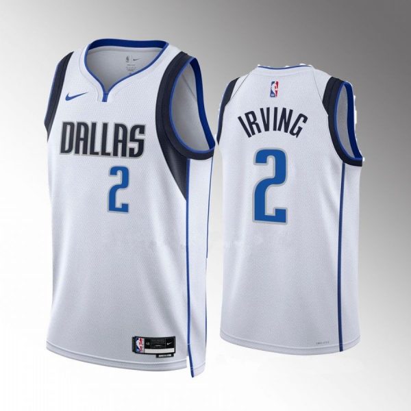 Dallas Mavericks Kyrie Irving White Association Edition Jersey Dallas Mavericks Kyrie Irving White Association Edition Jersey
