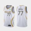 Dallas Mavericks Luka Doncic 2021 Navy Statement Jersey