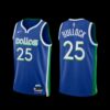 Dallas Mavericks Reggie Bullock 2022-23 Statement Edition Jersey Navy