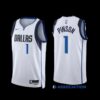 Dallas Mavericks Theo Pinson 2022-23 Icon Edition Jersey Royal