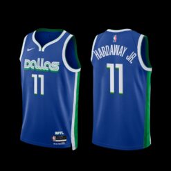 Dallas Mavericks Tim Hardaway Jr. 2022-23 City Edition Jersey Blue