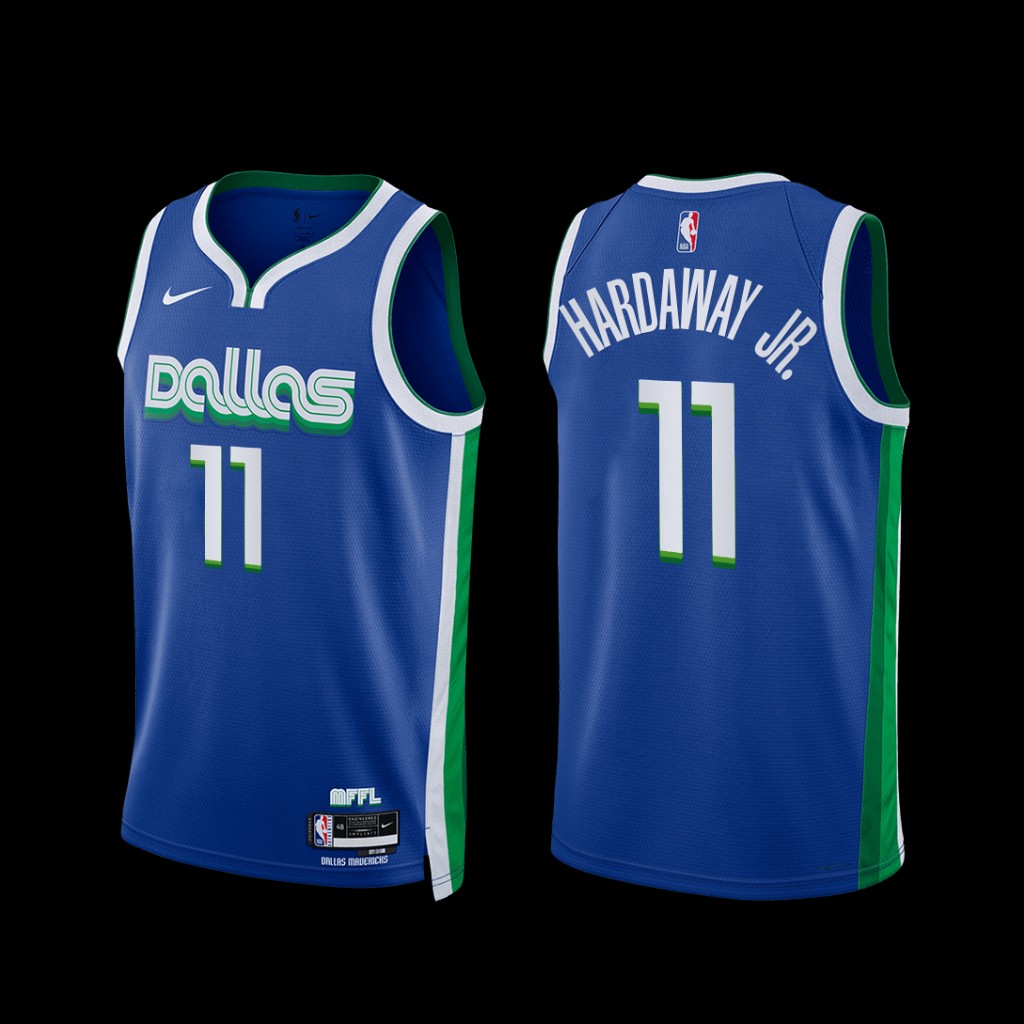 Dallas Mavericks Tim Hardaway Jr. 2022-23 City Edition Jersey Blue Dallas Mavericks Tim Hardaway Jr. 2022-23 City Edition Jersey Blue
