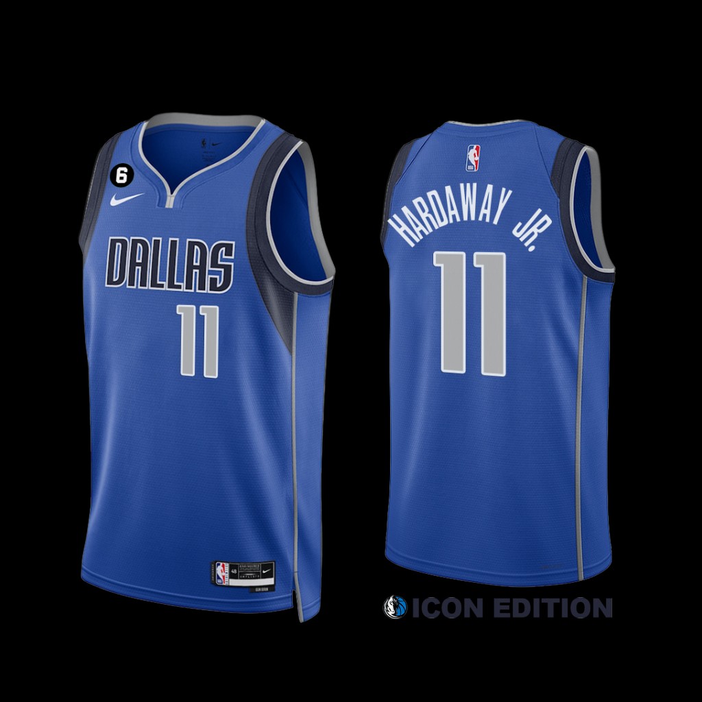Dallas Mavericks Tim Hardaway Jr. 2022-23 Icon Edition Jersey Royal Dallas Mavericks Tim Hardaway Jr. 2022-23 Icon Edition Jersey Royal