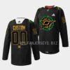 Dallas Stars Custom 2023 St. Patricks Day Green Jersey