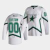 Dallas Stars Custom Reverse Black Jersey