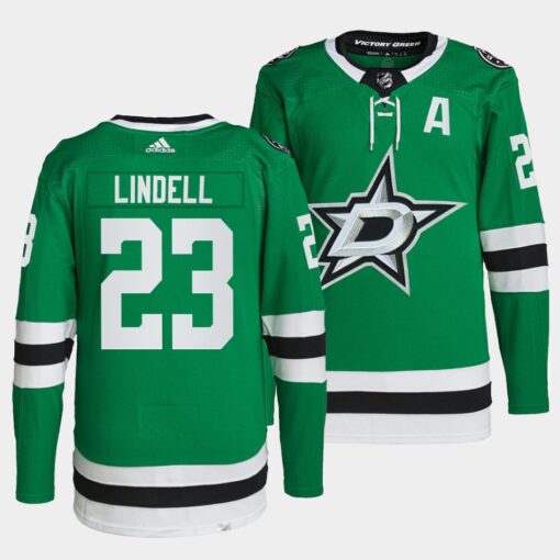 Dallas Stars Esa Lindell Home Green Jersey