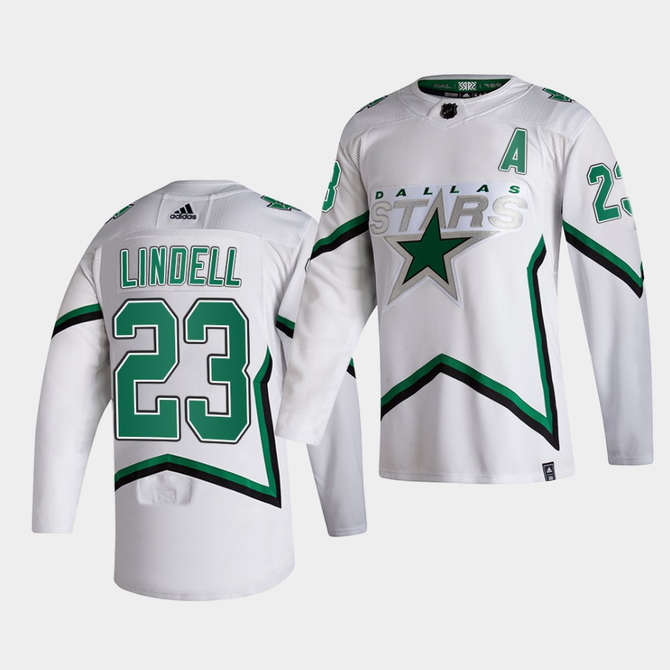 Dallas Stars Esa Lindell Reverse White Special Edition Jersey Dallas Stars Esa Lindell Reverse White Special Edition Jersey