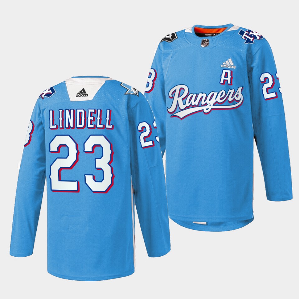 Dallas Stars Esa Lindell Texas Rangers Night Blue Jersey Dallas Stars Esa Lindell Texas Rangers Night Blue Jersey