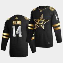Dallas Stars Jamie Benn Golden Limited Edition Black Jersey