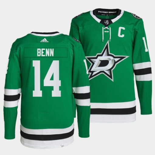 Dallas Stars Jamie Benn Home Green Jersey