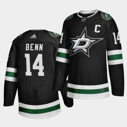 Dallas Stars Jamie Benn New Uniform Classic Edition Black Jersey