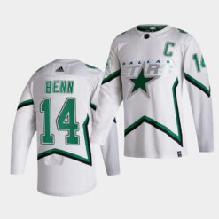 Dallas Stars Jamie Benn Reverse White Special Edition Jersey