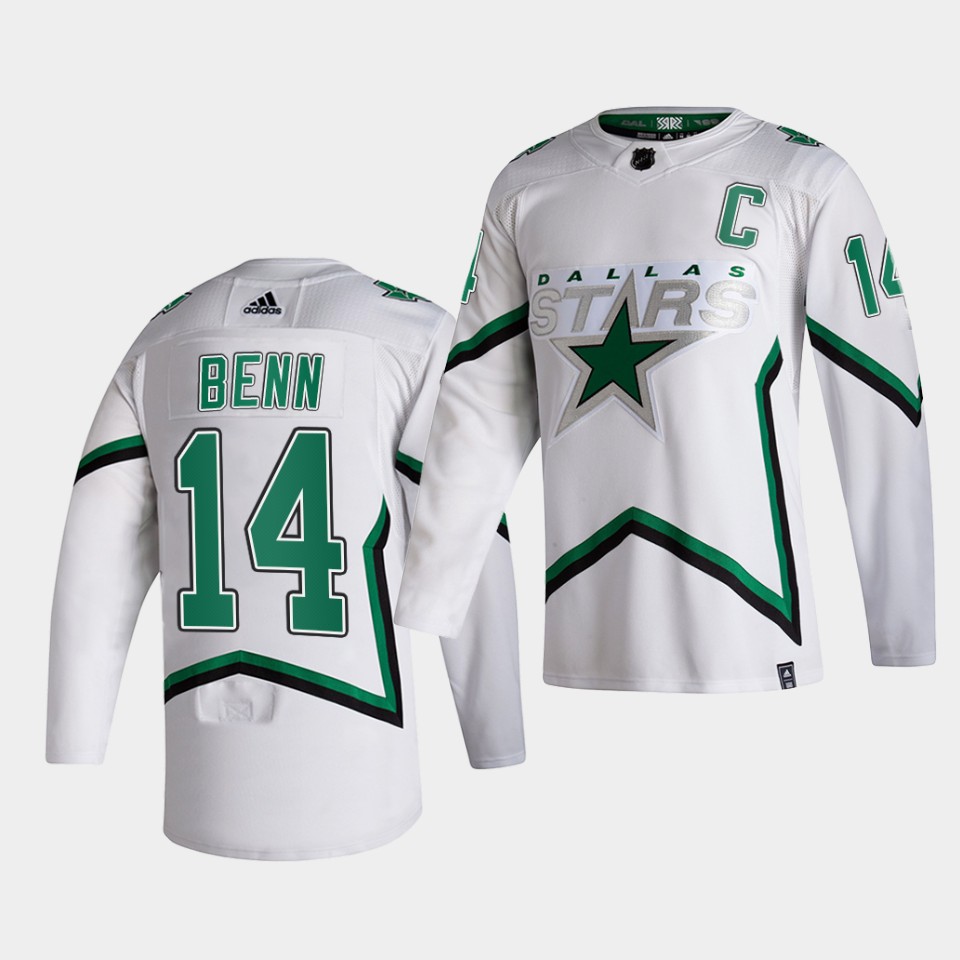 Dallas Stars Jamie Benn Reverse White Special Edition Jersey Dallas Stars Jamie Benn Reverse White Special Edition Jersey
