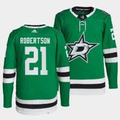 Dallas Stars Jason Robertson Home Green Jersey