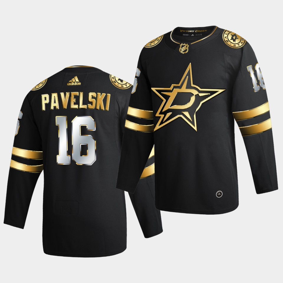 Dallas Stars Joe Pavelski Golden Limited Edition Black Jersey Dallas Stars Joe Pavelski Golden Limited Edition Black Jersey